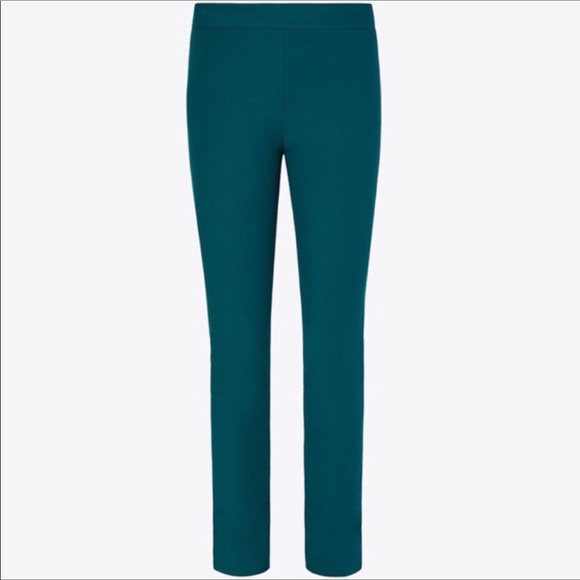 Tory Burch Skinny Slim Maude Leggings Size 4 Oceano #e10 - Picture 1 of 10